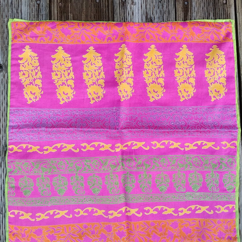 Pillow cover Brazil silk